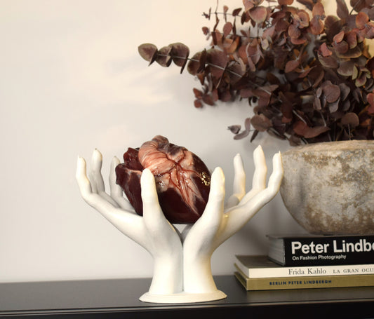 Gothic Hands Decor Holder, Witch Hand Sculpture Stand for Jewelry, Keys & Home Display