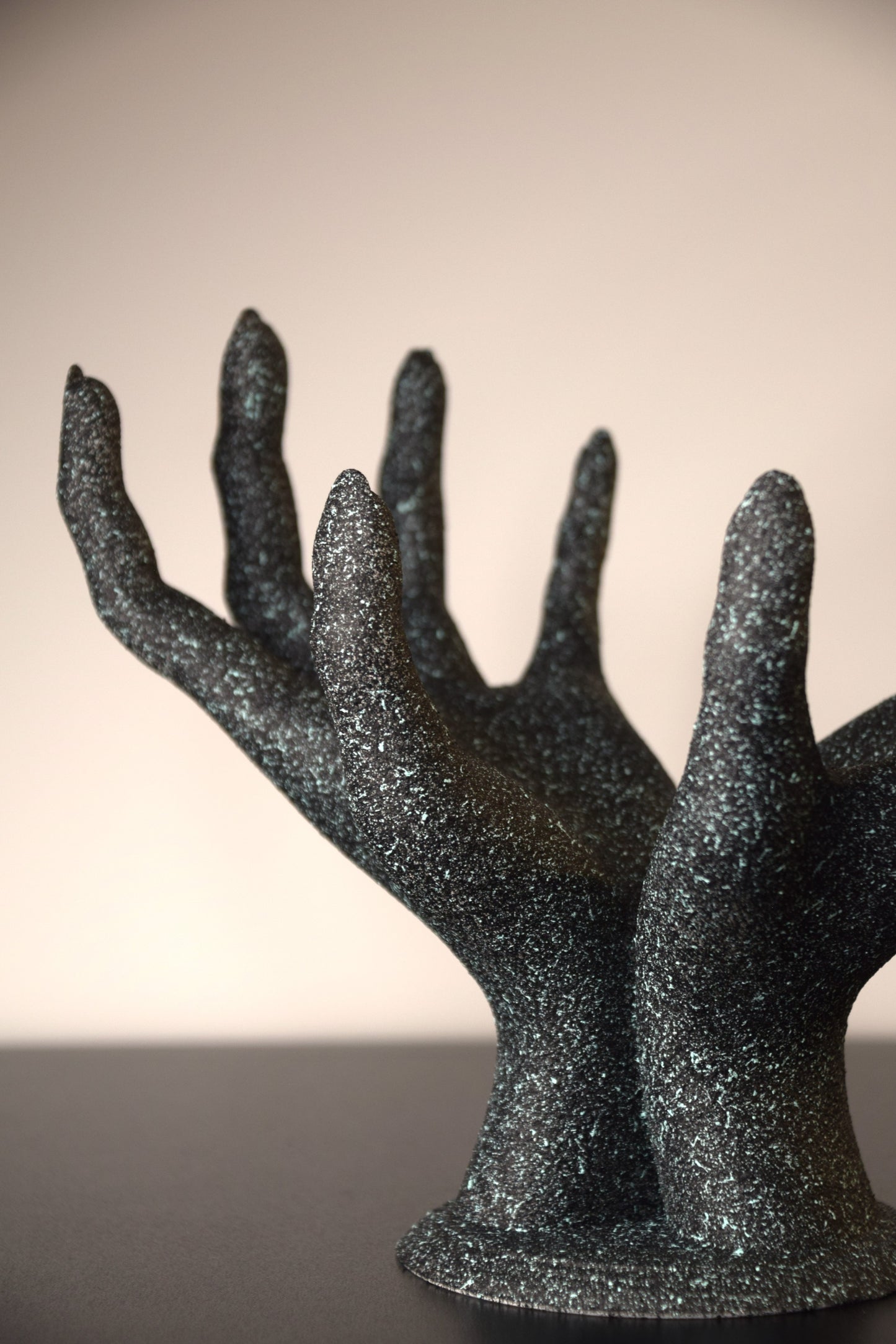 Gothic Hands Decor Holder, Witch Hand Sculpture Stand for Jewelry, Keys & Home Display