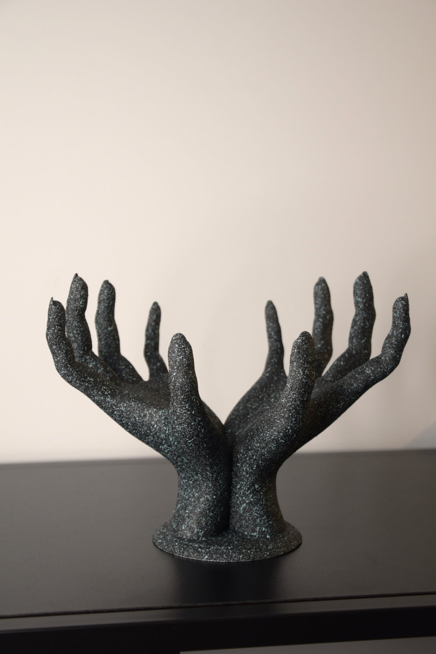 Gothic Hands Decor Holder, Witch Hand Sculpture Stand for Jewelry, Keys & Home Display