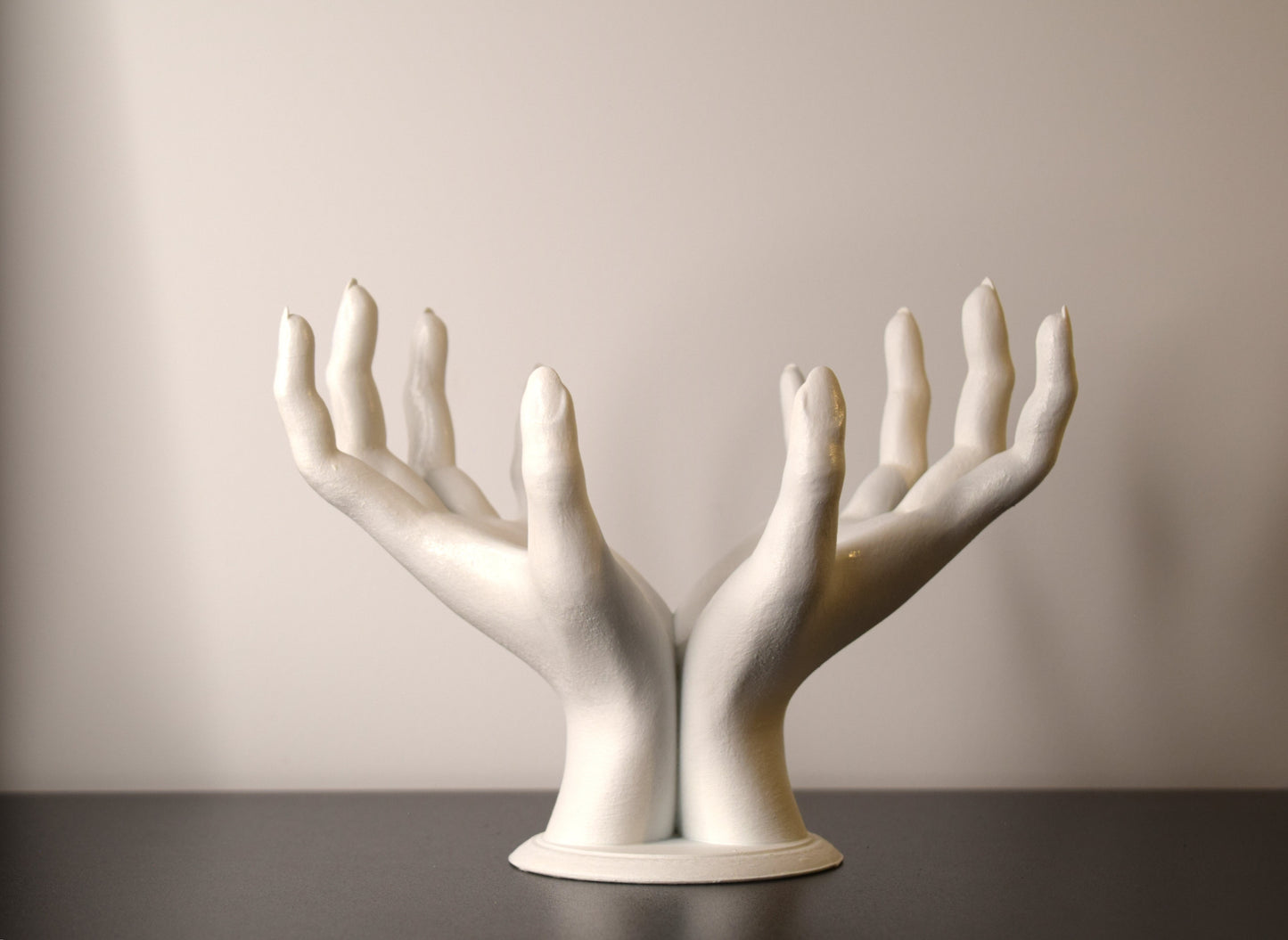 Gothic Hands Decor Holder, Witch Hand Sculpture Stand for Jewelry, Keys & Home Display