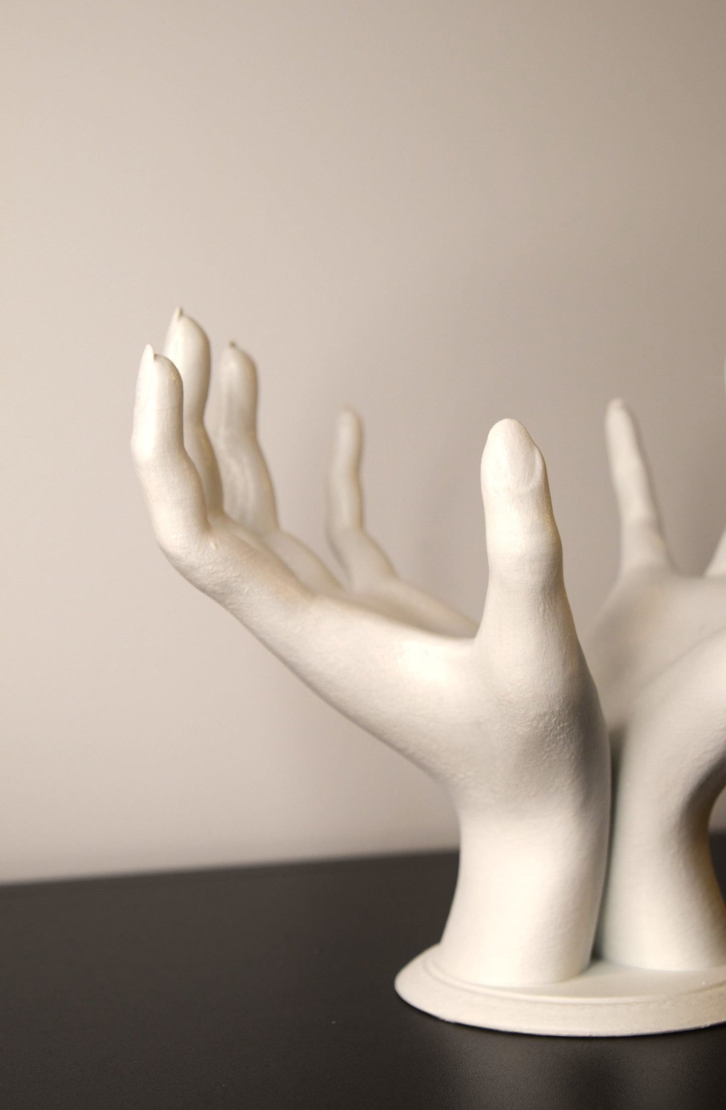 Gothic Hands Decor Holder, Witch Hand Sculpture Stand for Jewelry, Keys & Home Display