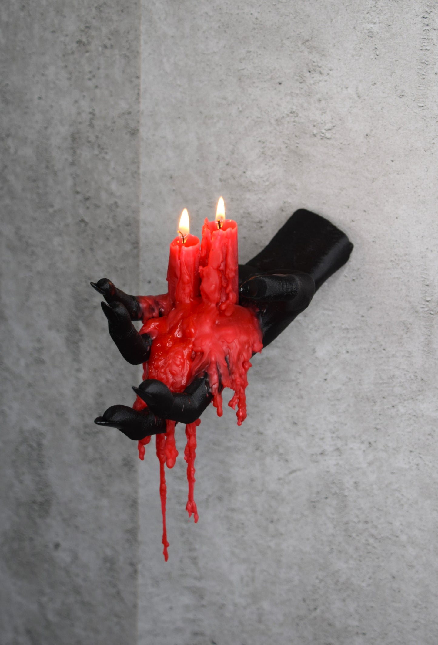 Witch Hand Wall Decor – Gothic Hand Sculpture Hook, Jewelry Display, Horror Wall Accent