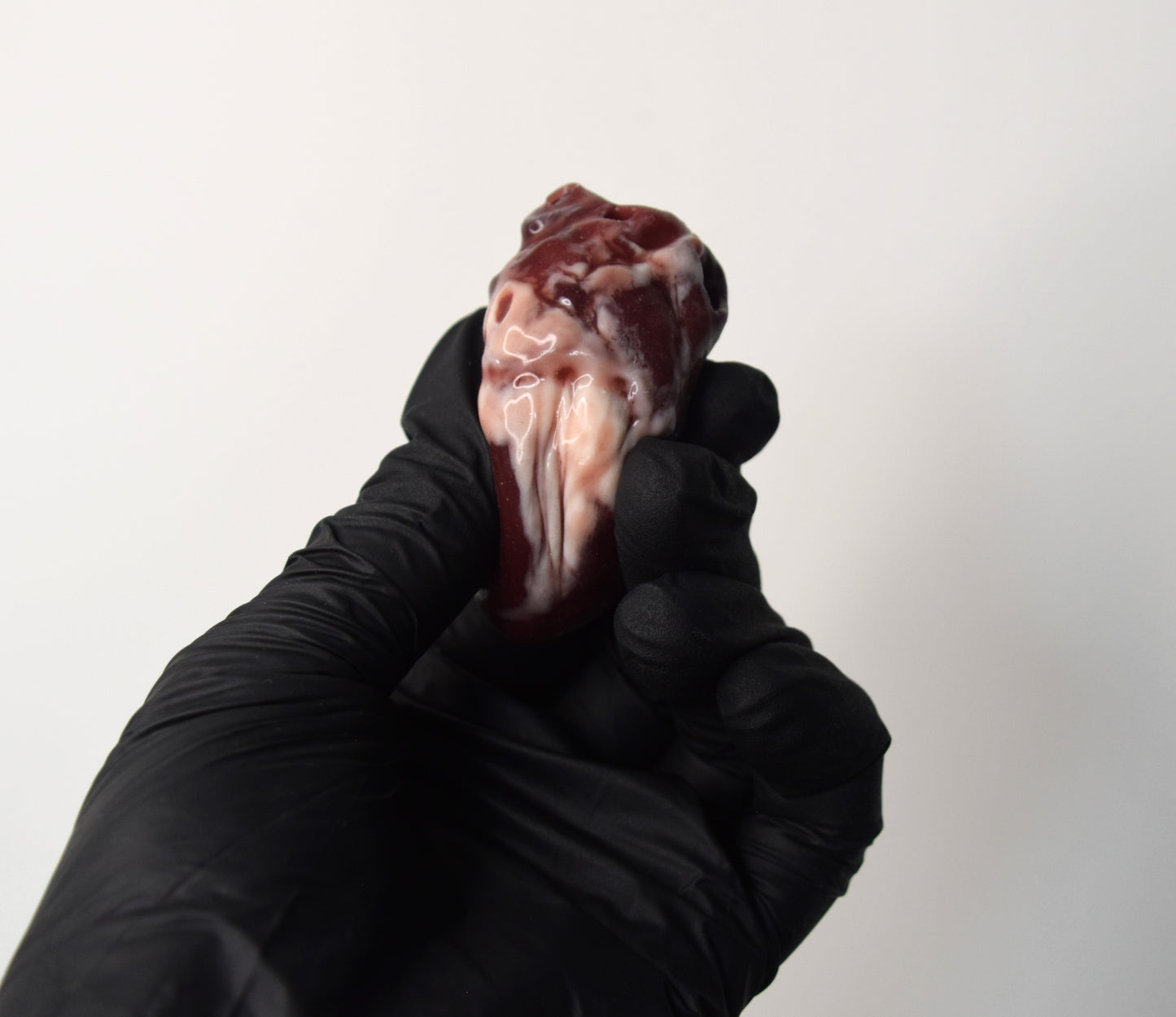 Mini Anatomical Heart Keychain, Realistic Silicone Heart Charm, Gothic Medical Gift