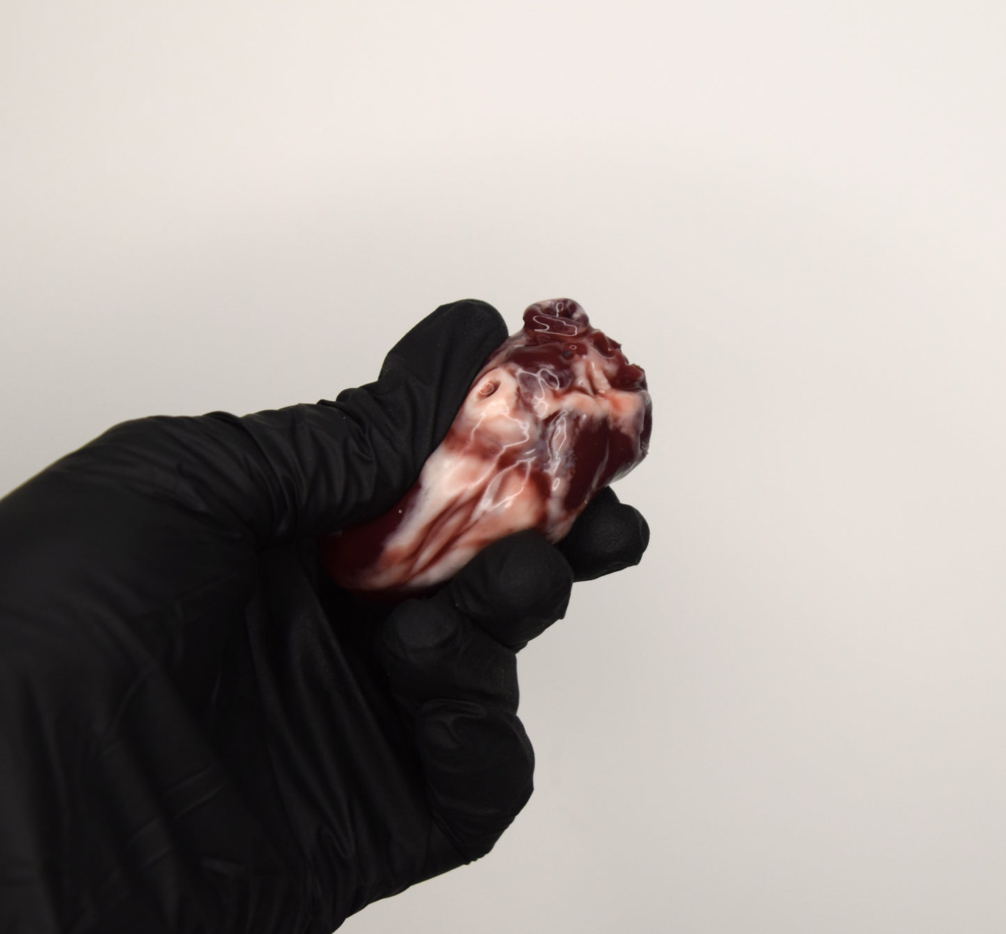 Mini Anatomical Heart Keychain, Realistic Silicone Heart Charm, Gothic Medical Gift